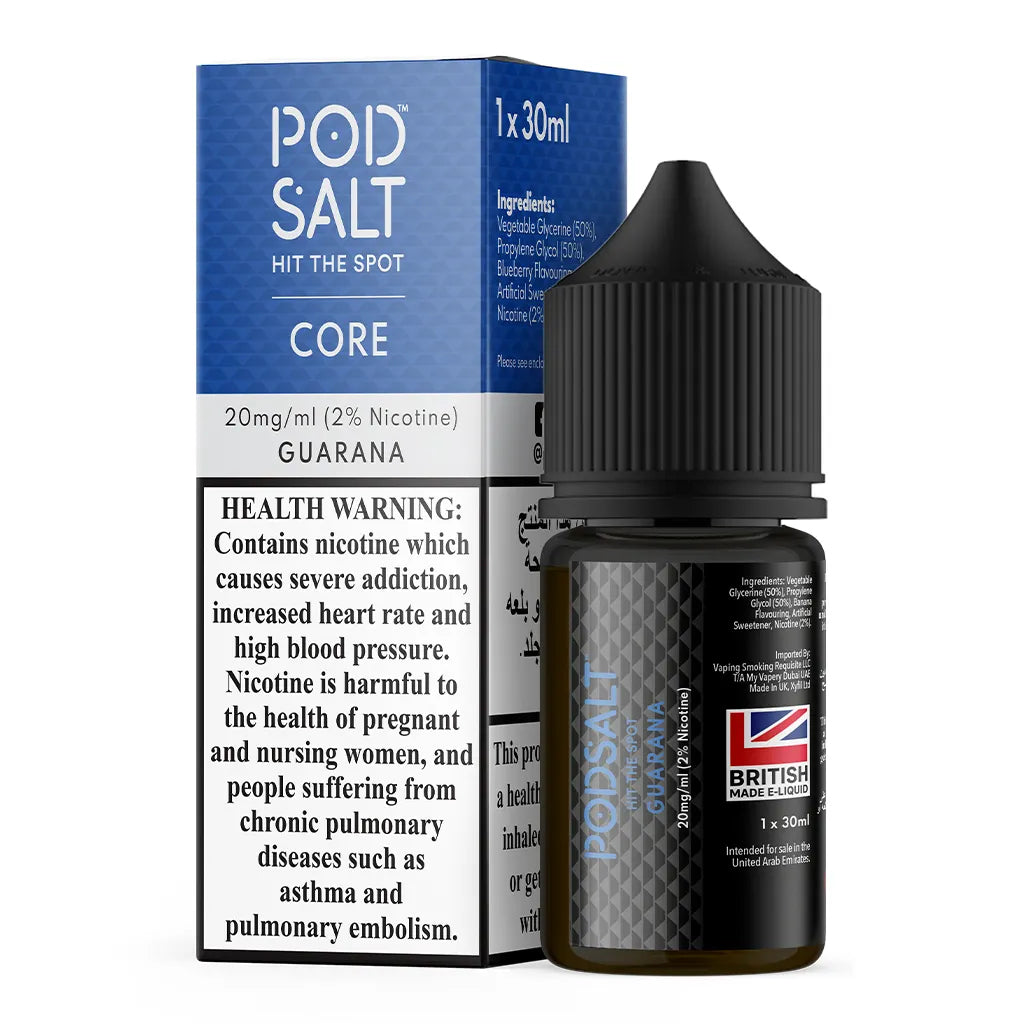 Guarana - Pod Salt Core | 30ML Vape Juice | 20MG