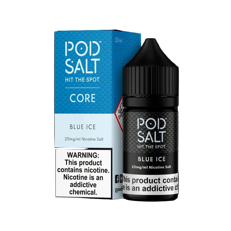 Blue Ice - Pod Salt Core | 30ML Vape Juice | 50MG
