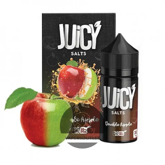 JUICY SALTS - DOUBLE APPLE 50MG | 30ML - INDIAN VAPE GARAGE