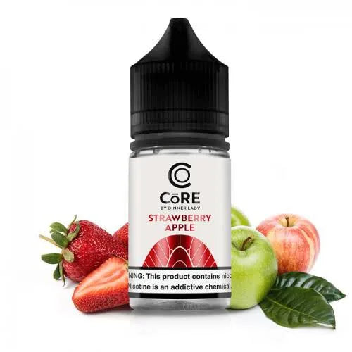 Strawberry Apple - Core Salt by Dinner Lady | 30ML Vape Juice | 20MG, 30MG, 50MG |
