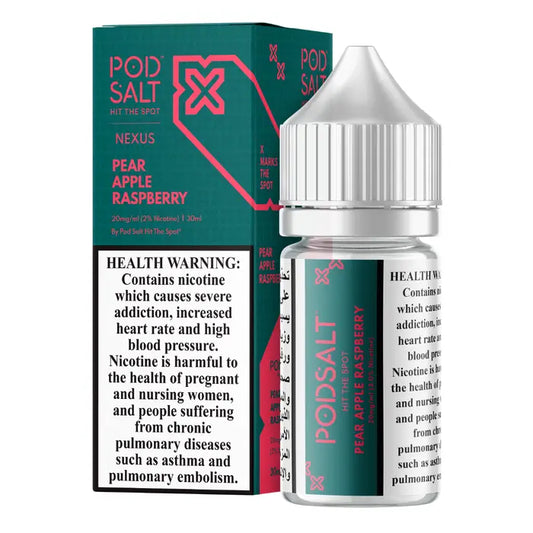 Pear Apple Raspberry - Pod Salt Nexus | 30ML Vape Juice | 20MG, 50MG