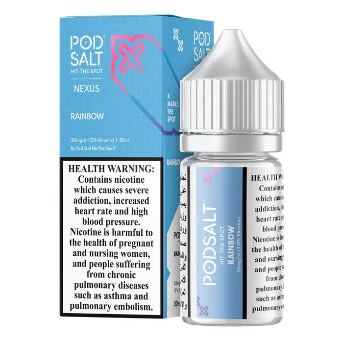 Rainbow - Pod Salt Nexus | 30ML Vape Juice | 20MG, 25MG, 50MG