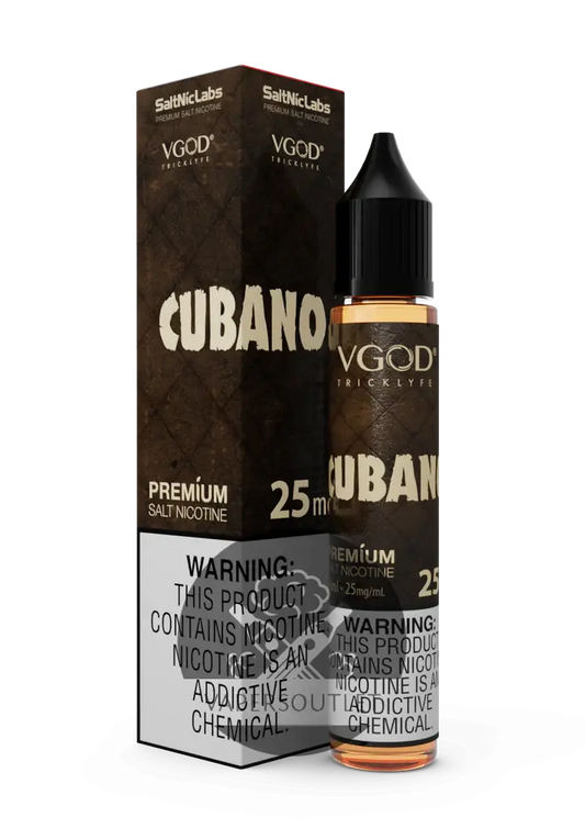 Cubano - VGOD SaltNic | 30ML Vape Juice | 25MG,50MG - INDIAN VAPE GARAGE